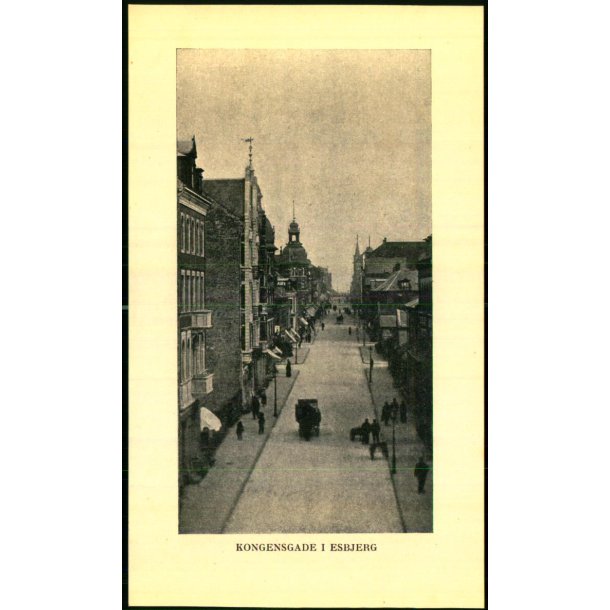 Kongensgade i Esbjerg - Billeder fra Folder - u/n - Ubrugt