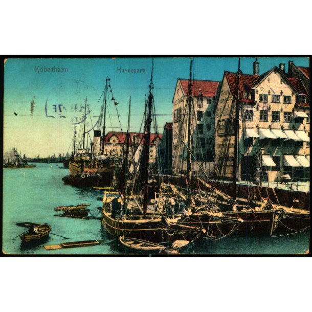 K�benhavn - Havneparti - Ed. F. Ph. 733 - Brugt