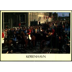 Dronning Margrethes 50 rs Fdselsdag - Svanen 4 E - 12 x17 cm. - Ubrugt