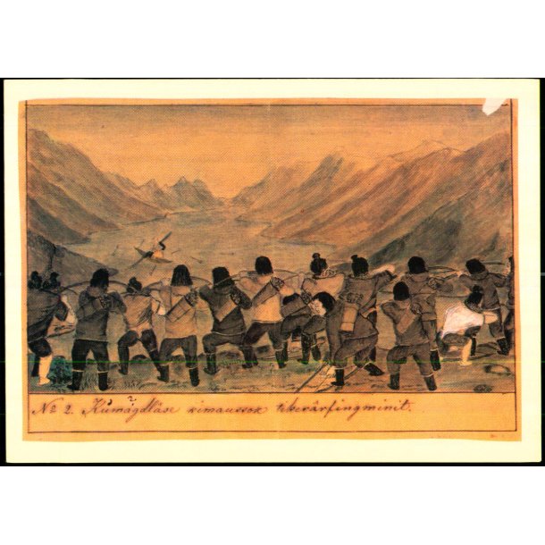 Kumagdlse Flygter - Aron - Dobbeltkort u/n - Ubrugt