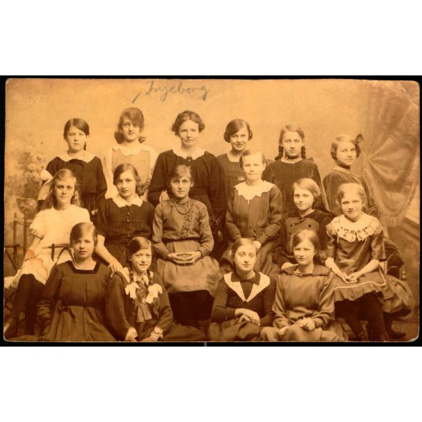 Ingeborg Jrgensen f. 1901 - Jagtvejens Skole - Fotokort u/n