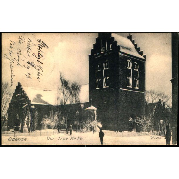 Odense - Vor Frue Kirke - H.H.O. 5755 - Brugt