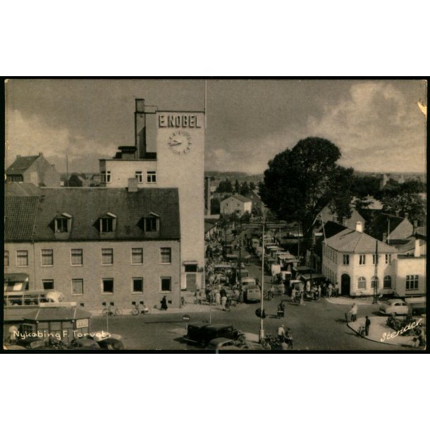 Nyk�bing F. - Torvet - Stender N.F. 348 K - Ubrugt