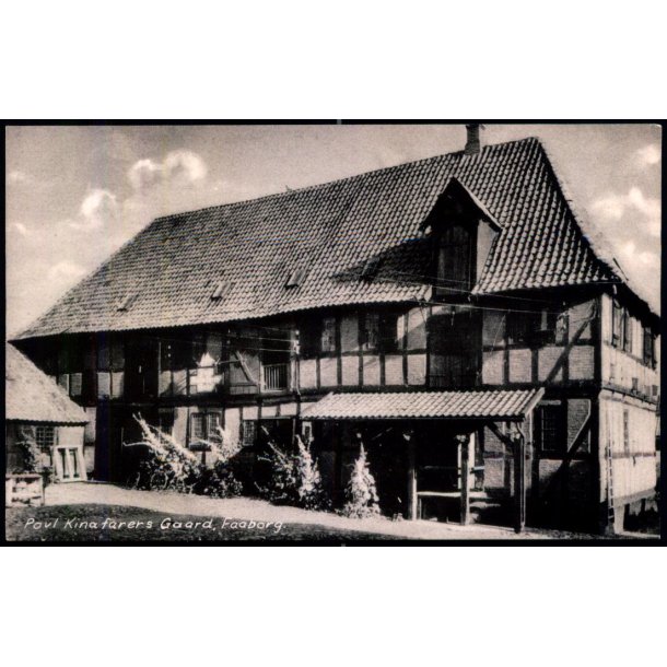 Poul Kinafares Gaard - Faaborg - Alstr�ms Bogh. 86072 K  - Ubrugt