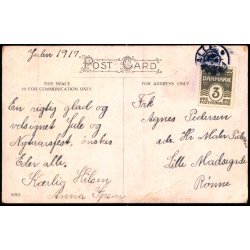 AARSBALLE p Postkort