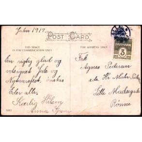 AARSBALLE p Postkort