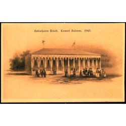 Kbenhavns Tivoli - Cancert Saloben 1843 - Stender 34370 - Ubrugt