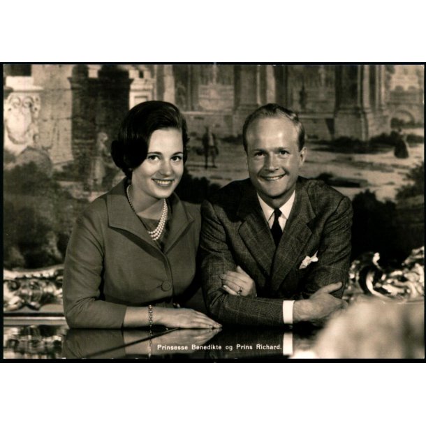 Prinsesse Benedikte og prins Richard - K. Ditlevsen 22 - Ubrugt