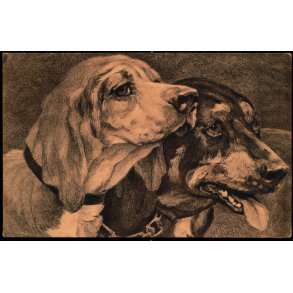 Otto Bache : To St�verhunde - W&MH u/n - Ubrugt