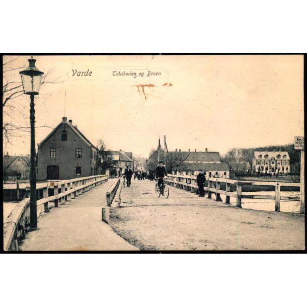 Varde - Toldboden og Broen - Carl Tofts Forlag 1205 - Brugt