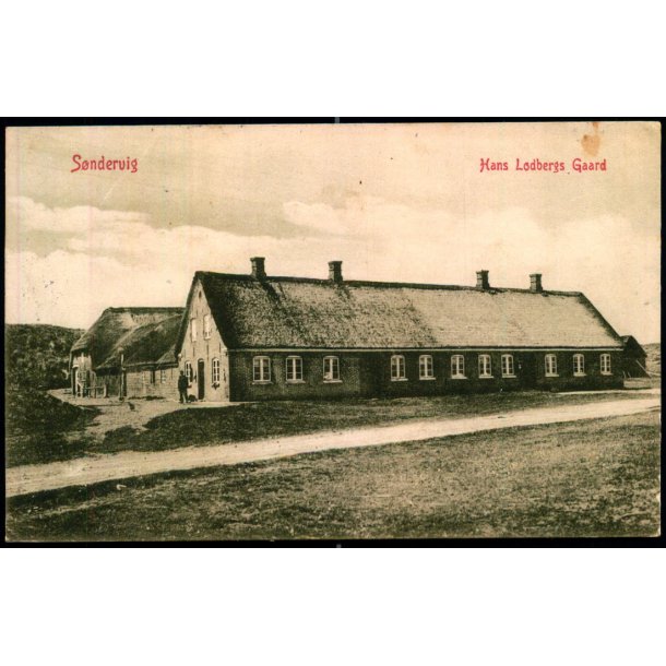 S�ndervig - Hans Lodbergs Gaard - W.K.F. 5817 - Brugt