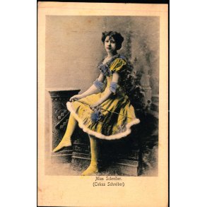 Miss Schrieber (Cirkus Schrieber) - Ser. II Nr. 123 - Ubrugt