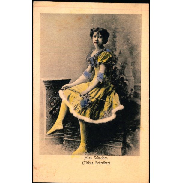 Miss Schrieber (Cirkus Schrieber) - Ser. II Nr. 123 - Ubrugt