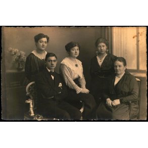 Fotokort Ukendt - Personer - Julen Altona 1916 - Ubrugt