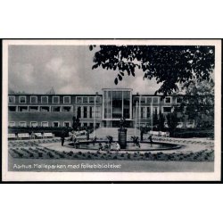 Aarhus - M�lleparken med Folkebiblioteket - Stender A. 472 - Ubrugt