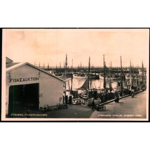 Esbjerg - Fiskerihavnen - Stender Fotokort 8 - Ubrugt