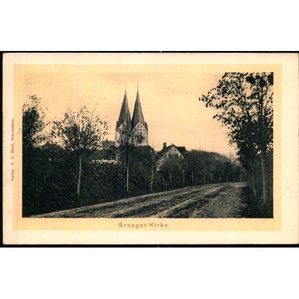 Broager - Kirke - C.C. Biehl u/n - Brugt