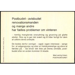 Buus - Postbudet - Avisbudet ... - P.T. u/n - Ubrugt