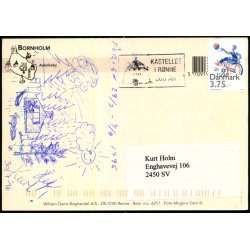 Bornholm - Aakirkeby - W. Dams Bogh. 6217 - Brugt