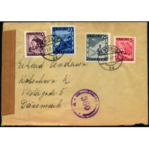 Censurbrev fra strig  3 -6  - 47 - Til  Danmark