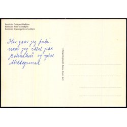 Bornholm - Gadeparti Gudhjem - Colbergs Bogh. 8522 - Ubrugt