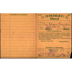 Kbekort - Mnd med Ptegninger - 2 Verdenskrig