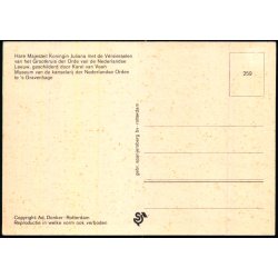 Dronning Juliana - Holland - Spanjersberg 259 - Ubrugt 