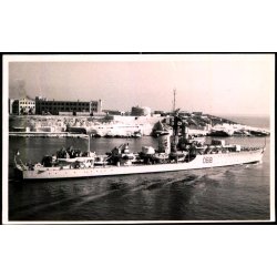 Krigsskib - Fotokort u/n