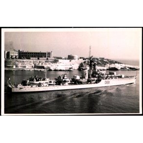 Krigsskib - Fotokort u/n