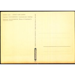 Grnland - Egedesminde - Grnlnderinde i festdragt - doncolor G 1 - Ubrugt