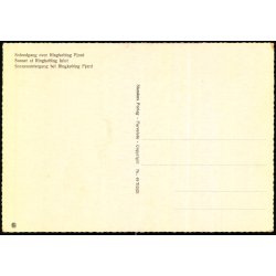 Solnedgang over Ringk�bing Fjord - Stender 49 712/21 - Ubrugt