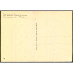 rhus - Marselisborg Slot og Garden - Stender 149 719 649  - Ubrugt