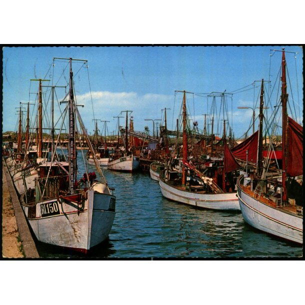 Hvide Sande - Havneparti - Stender 40 712/8 - Brugt