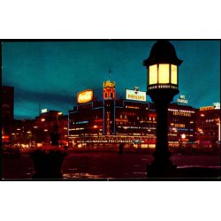 Kbenhavn - Rdhuspladsen ved Nat - Rudolf Olsen 772