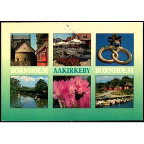 Bornholm - Aakirkeby - W. Dams Bogh. 6217 - Brugt