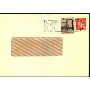 Perfin - Kbenhavns Handelsbank - Stemplet 20 - 12 - 62 - Brugt