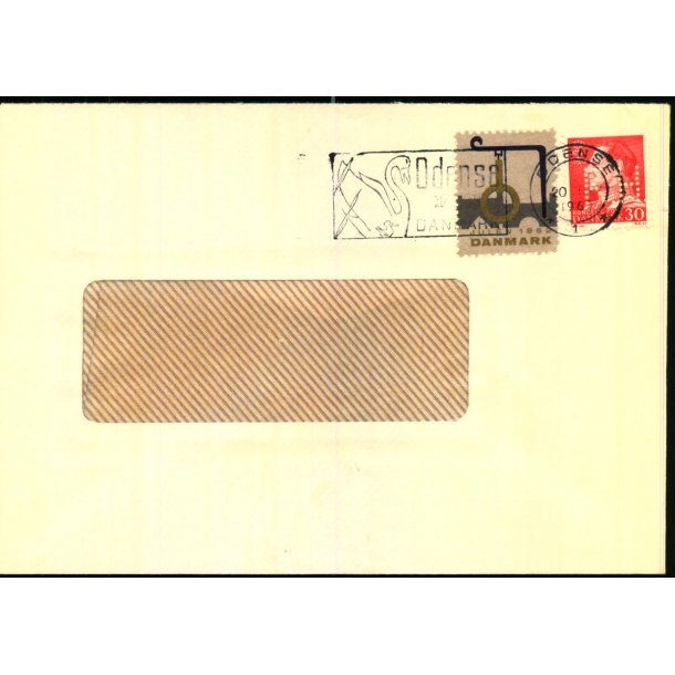 Perfin - Kbenhavns Handelsbank - Stemplet 20 - 12 - 62 - Brugt