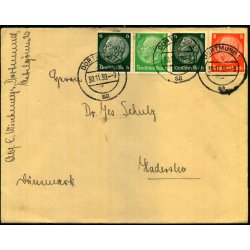 Censurbrev fra Tyskland  30 - 11 - 39 - Til Haderslev