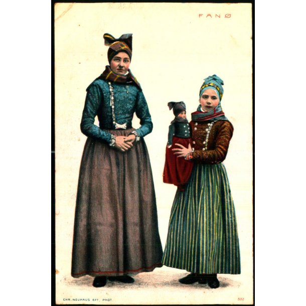 Fan� - Chr. Neuhaus u/n - Ubrugt - Svagt hj�rne !