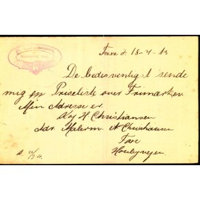 N. Christiansen - Malermester - Faxe - u/n - Brugt. 