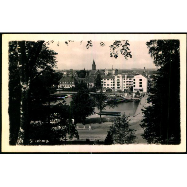 Silkeborg - Fotokort Pors 691 - Ubrugt