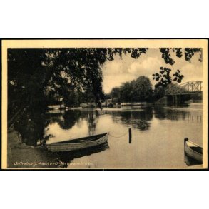 Silkeborg - Aaen ved Jernbanebroen - Banegaardskiosken 435 - Ubrugt