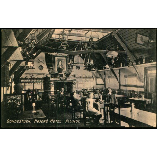 Bondestuen - Hjers Hotel - Allinge - Frits Srensen u/n - Ubrugt