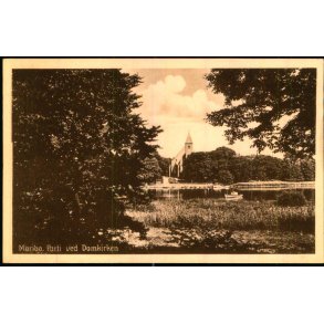 Maribo - Parti ved Domkirken - u/n - Ubrugt