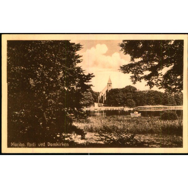 Maribo - Parti ved Domkirken - u/n - Ubrugt