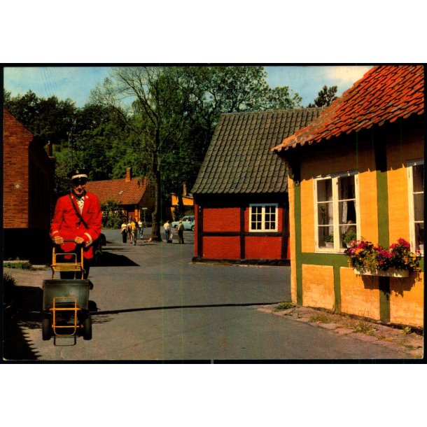 Bornholm - Gadeparti Gudhjem - Colbergs Bogh. 8522 - Ubrugt