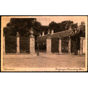 Kbenhavn - Indgangen Frederiksberg Have - Rudolf Olsen 6 - Ubrugt