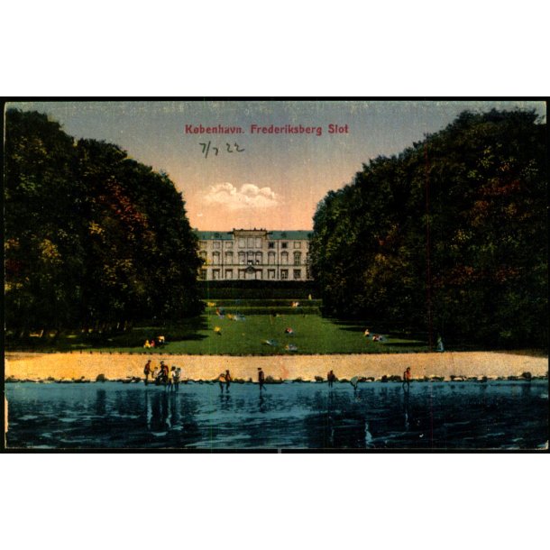 Kbenhavn - Frederiksberg Slot - EDFPH 2700/26 - Ubrugt