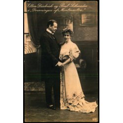 Ellen Diedrich og Poul Schmedes i Dronningen af Montmartre - Alex Vincent 608 - Brugt