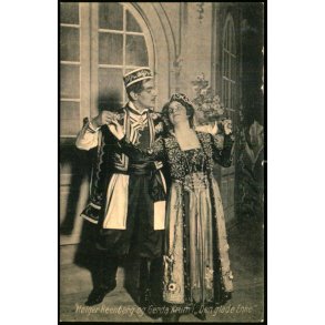 Holger Reenberg og Gerda Krum I Den glade Enke - Chr. Flor u/n - Ubrugt